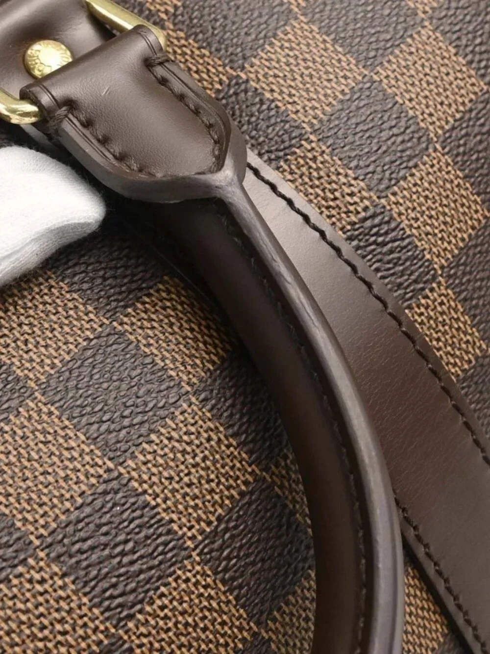 Louis Vuitton Damier Keepall Bandouliere 55 Duffle Bag